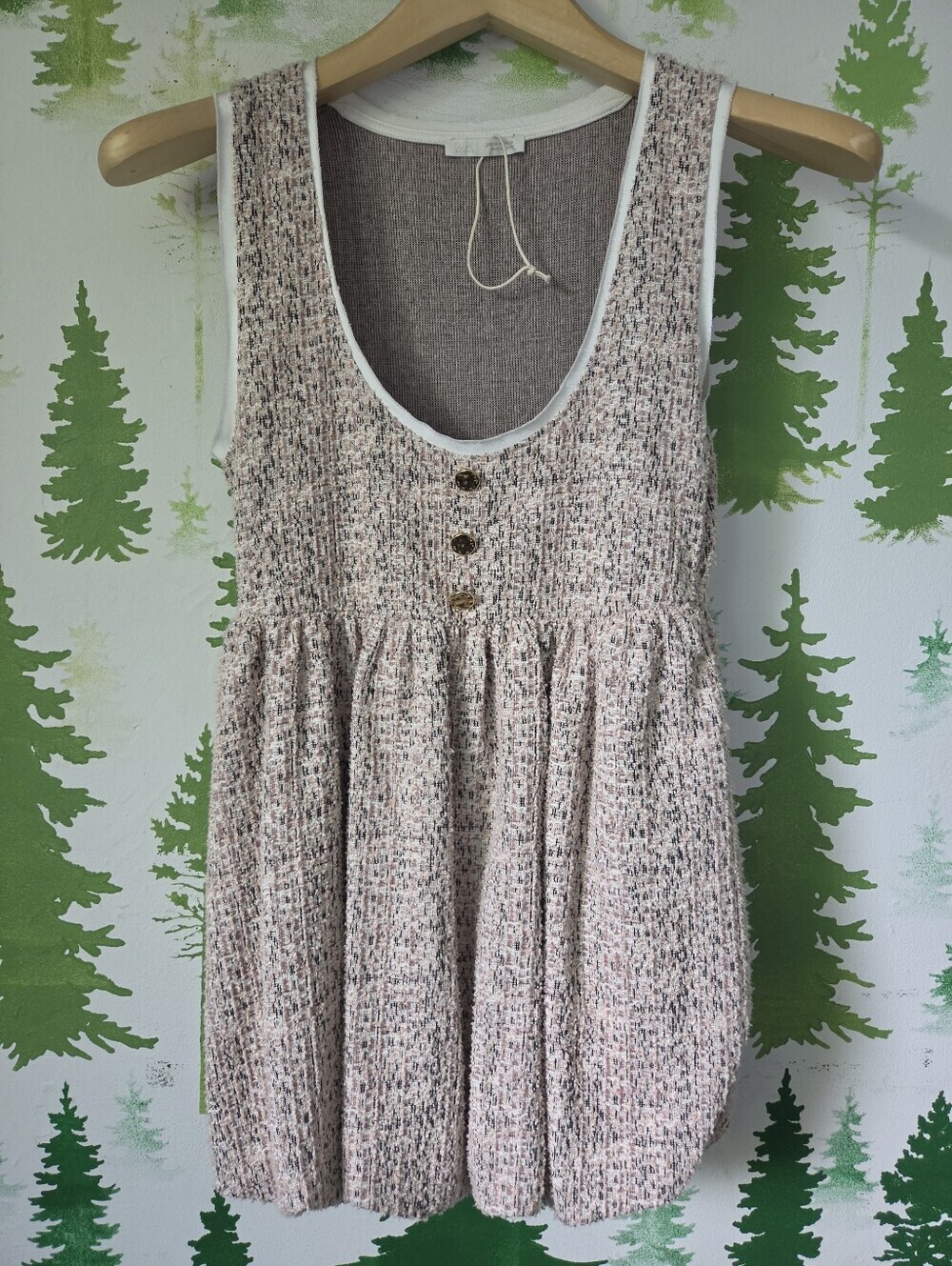 Zara Textured Knit Bubble Skirt Mini Dress